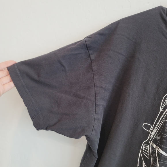 💕TunerCult Lamborghini Silhouette Black Graphic Tee Short Sleeves Men's Size XL - Picture 6 of 10